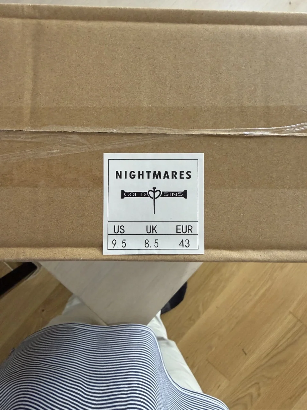 COLD SINS NIGHTMARES Size 9.5 - Picture 10 of 14